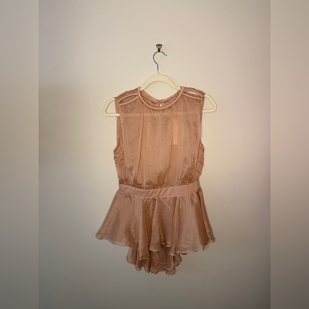 Mustard Seed Dusty Rose Sleeveless Top